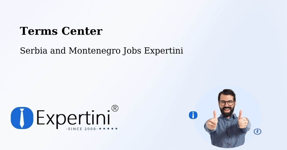 Terms of Service – Prince Edward - Serbia and Montenegro Jobs Expertini